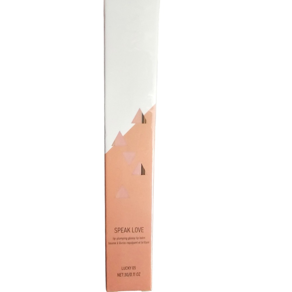 Speak‎ Love Lip-Plumping Glossy Lip Balm Lucky 05 Pink 3g 0.11oz New